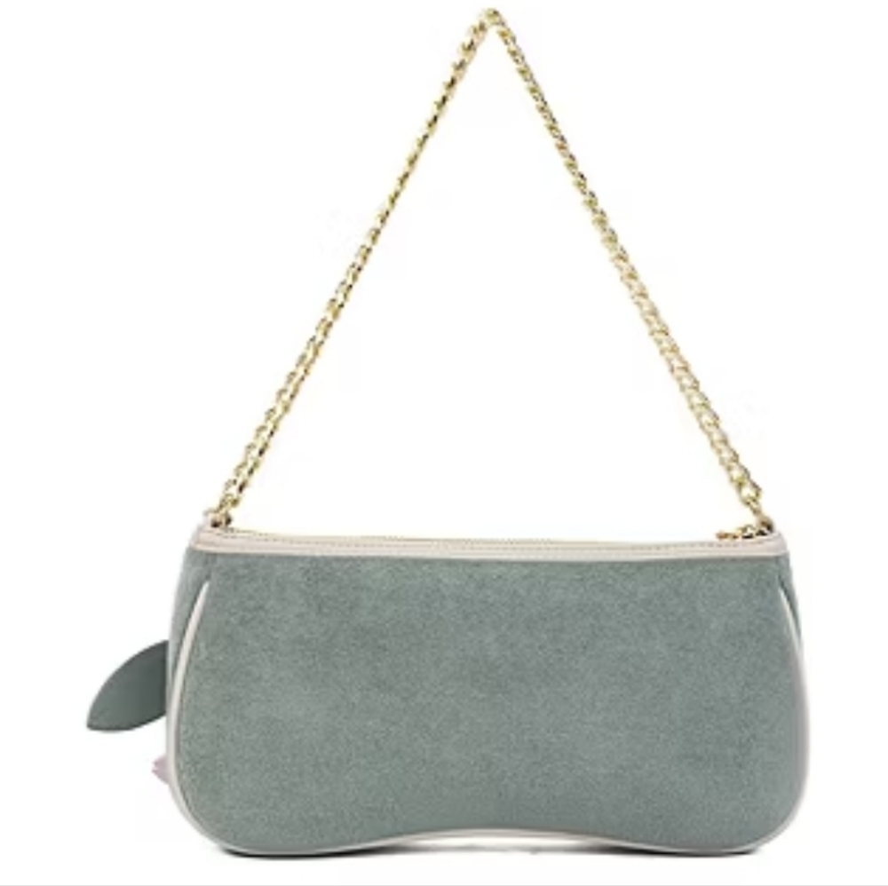 NWT Juicy By Juicy Couture Sage Floral Embroidered Shoulder Bag - Picture 2 of 7